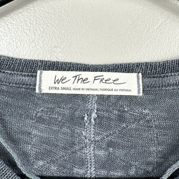 FREE PEOPLE Phoebe Henley in Black Size XS - Picture 5 of 8